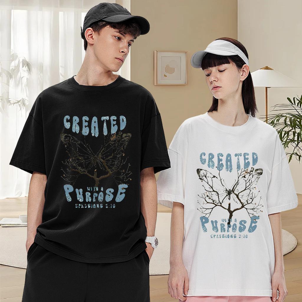 Fashion Design T Shirt For Man Custom Cartoon High Street Hip Hop Couples T Shirts Breathable Crew Neck Comfortable