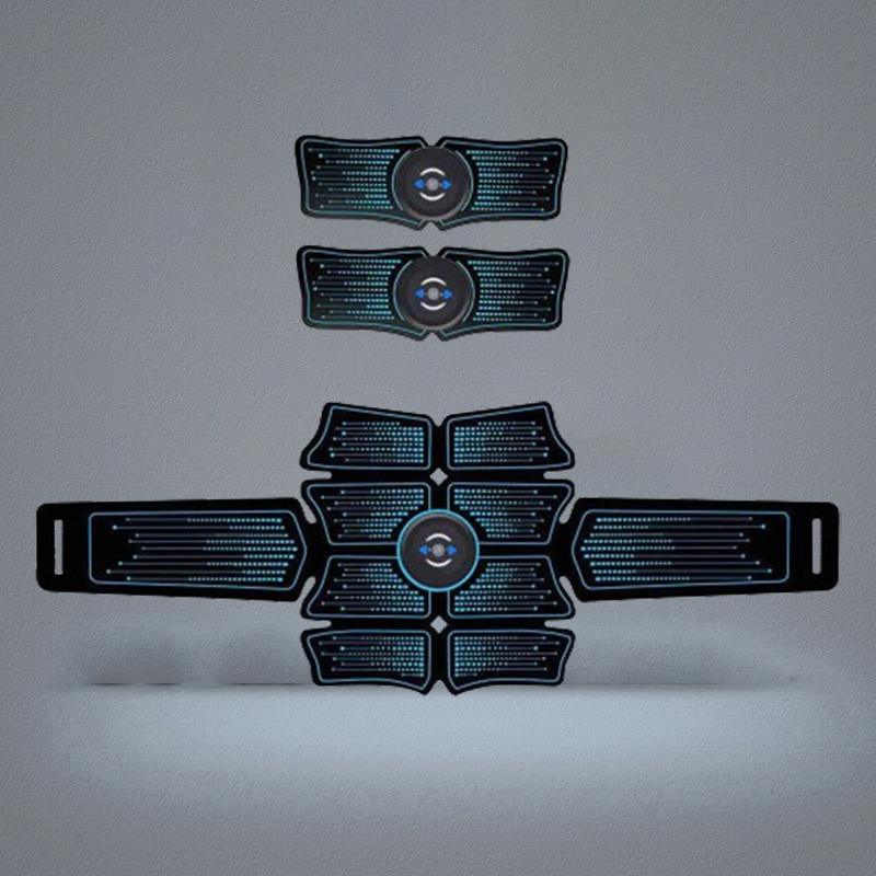 Sports Entertainment Vibration Belt Machine Ab Trainer EMS Abdominal Muscle Stimulator Toner Fitness Training Gear Home Gym Belt Q