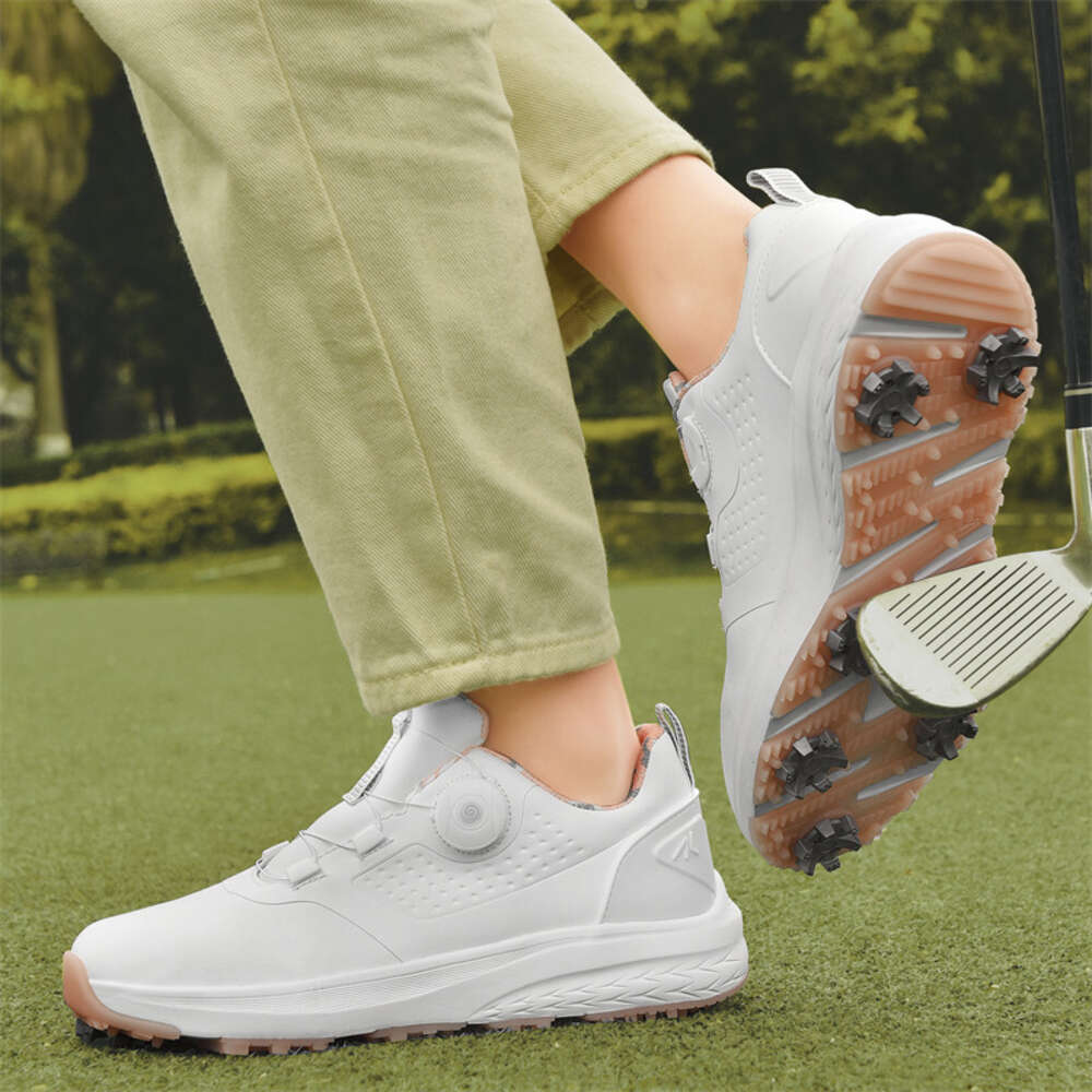 2024 Waterproof Professional Outdoor Spiked Shoes For Men Women Golf Sneakers