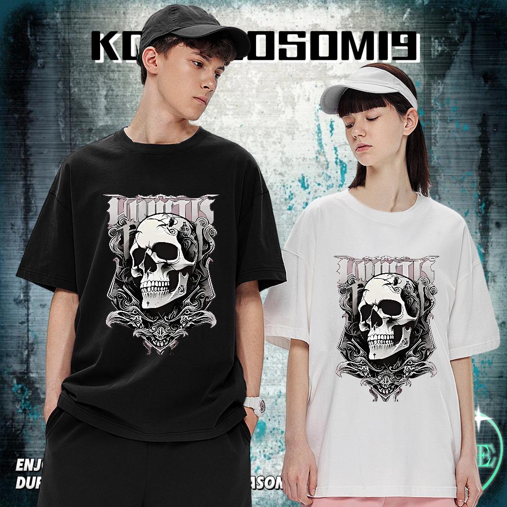 Brand Mens T Shirts Cartoon Print Mens Tshirts Anime Printing Street Cotton Breathable 5A Polos