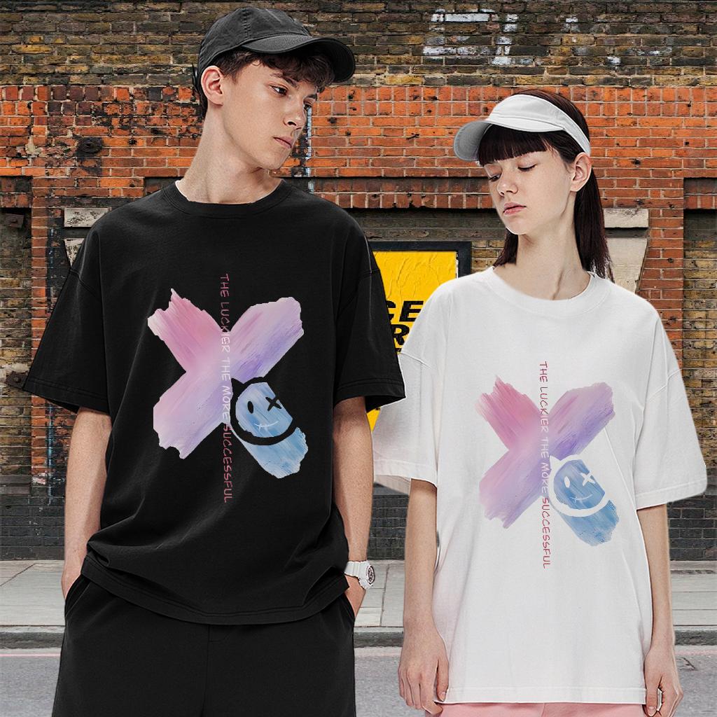 Loose Men T Shirts Spring Summer Cotton Breathable Short Sleeve Mens Tshirts Classic Casual Customized Wear