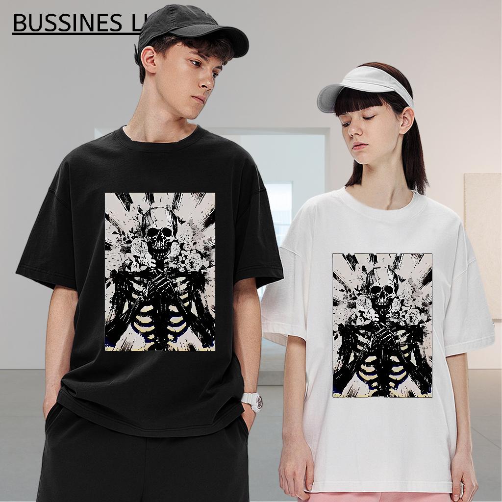 2024 T Shirt For Man Customized Print Anime Printing Street Men Tshirts Round Neck Short Sleeve Unisex