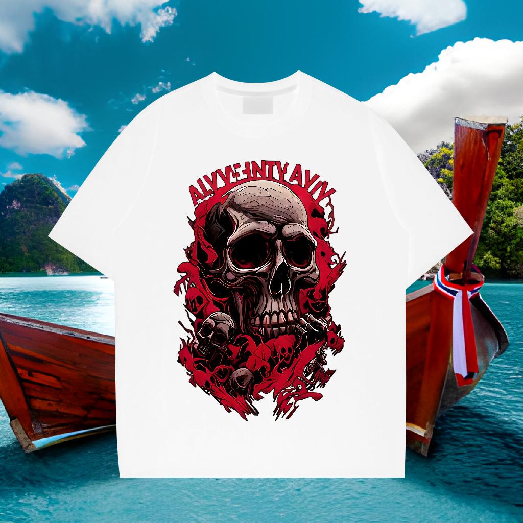 Soft Men Tshirts Cotton Breathable Soft Daily Outfit T shirt Custom Print Plus Size Fashion Casual Tees Shirts