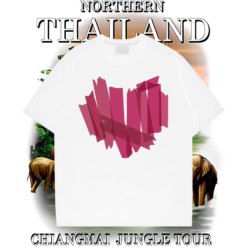 Loose Tshirts Cotton Breathable Street Casual T-Shirts Customized Print 2024 Summer Tees Shirts