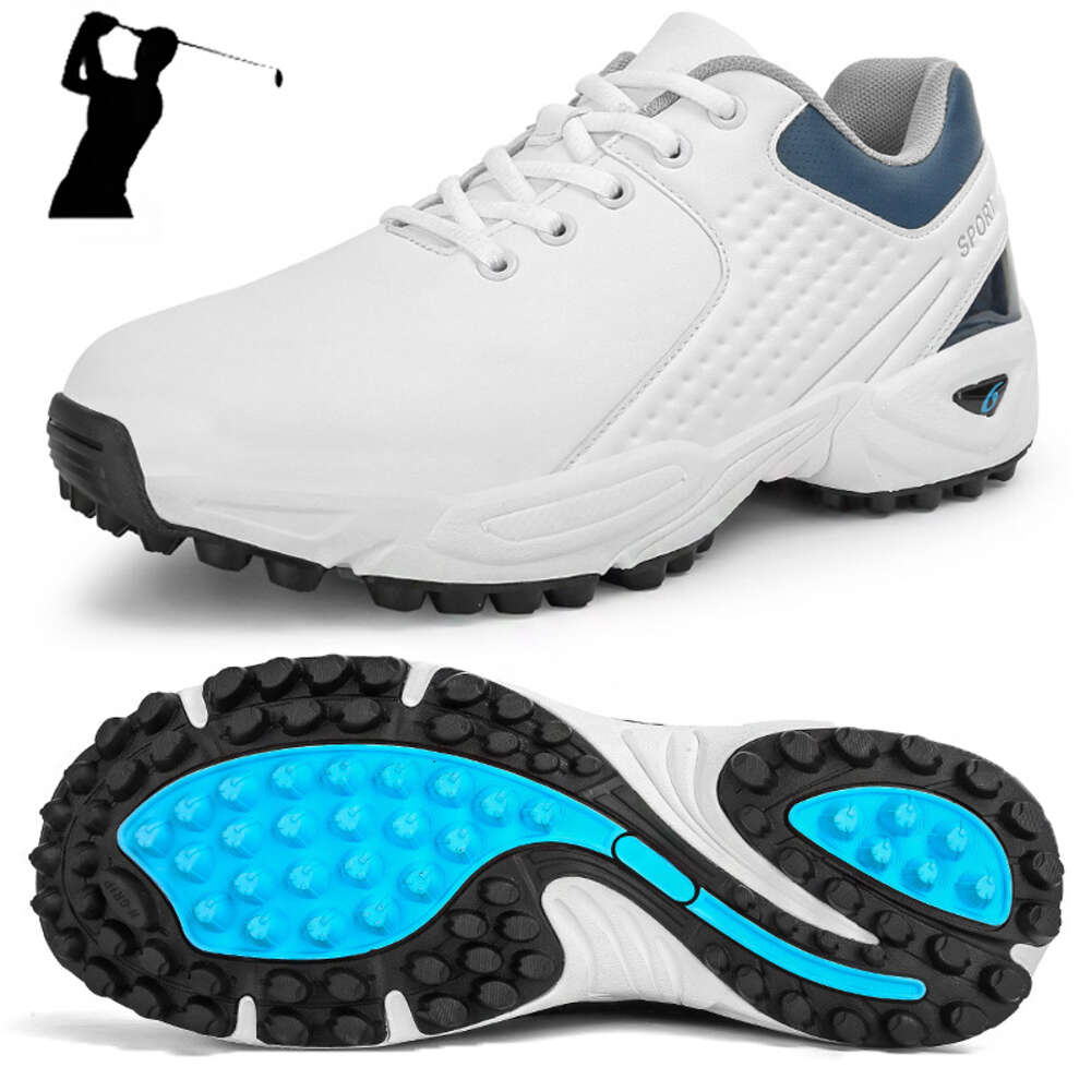 Shoes Mens Waterproof Womens Comfortable Spikeless Outdoor Comfort Walking Sports Footwears Anti Slip Athletic Golf Caddie Ddmysaturn