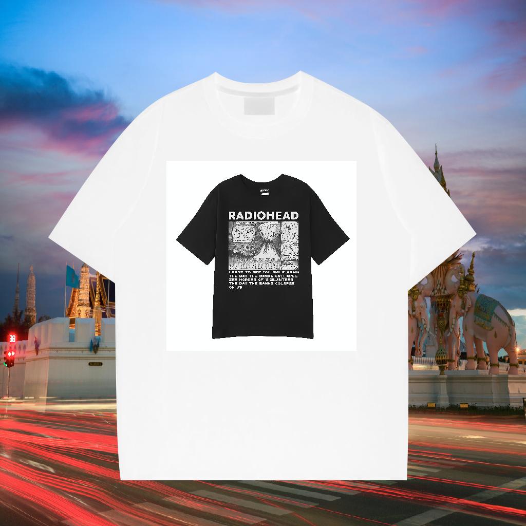 Fashion T-Shirts for Men DIY Printed Men Clothes T-Shirt High Street Hip Hop Short sleeve Cotton Soft Unisex Tee Shirt