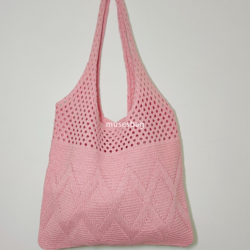 Designer Women's High Quality Casual, Practical, Simple and Versatile Knitted Bag Fashion Knitted Shoulder Bag Retro Large Capacity Classic Handb