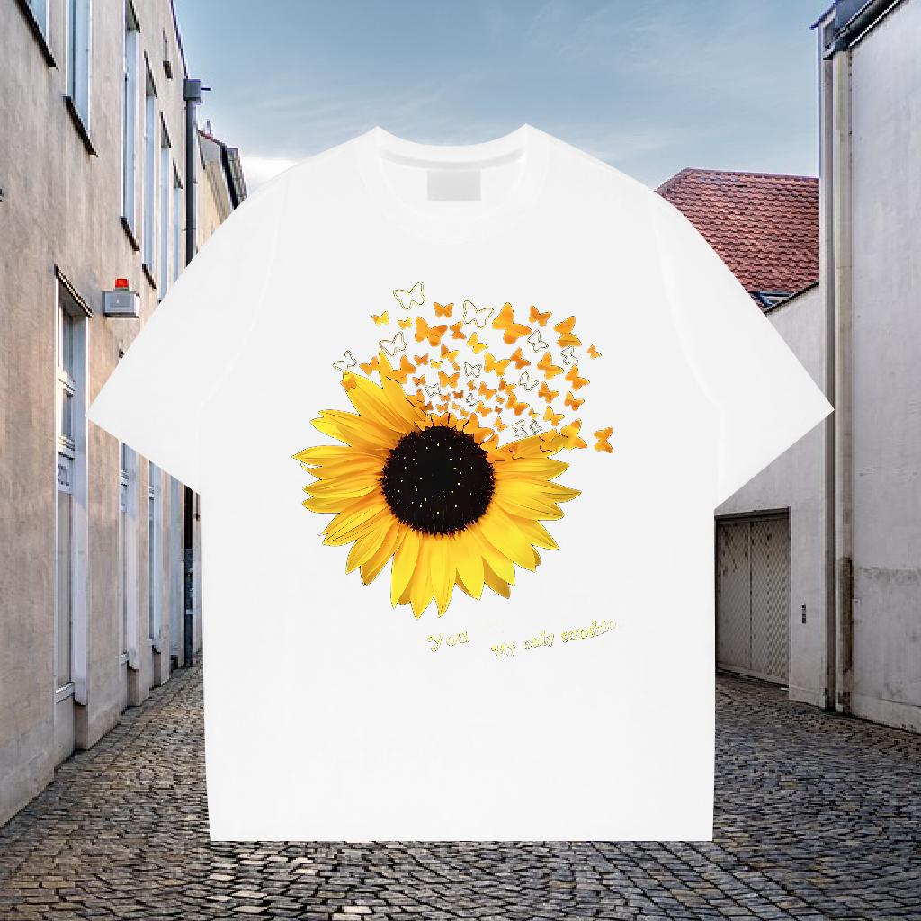 DIY Customized T Shirts Men Cotton Breathable Soft Beach Men Clothes T-Shirt Customized Print Classic Tees Shirts