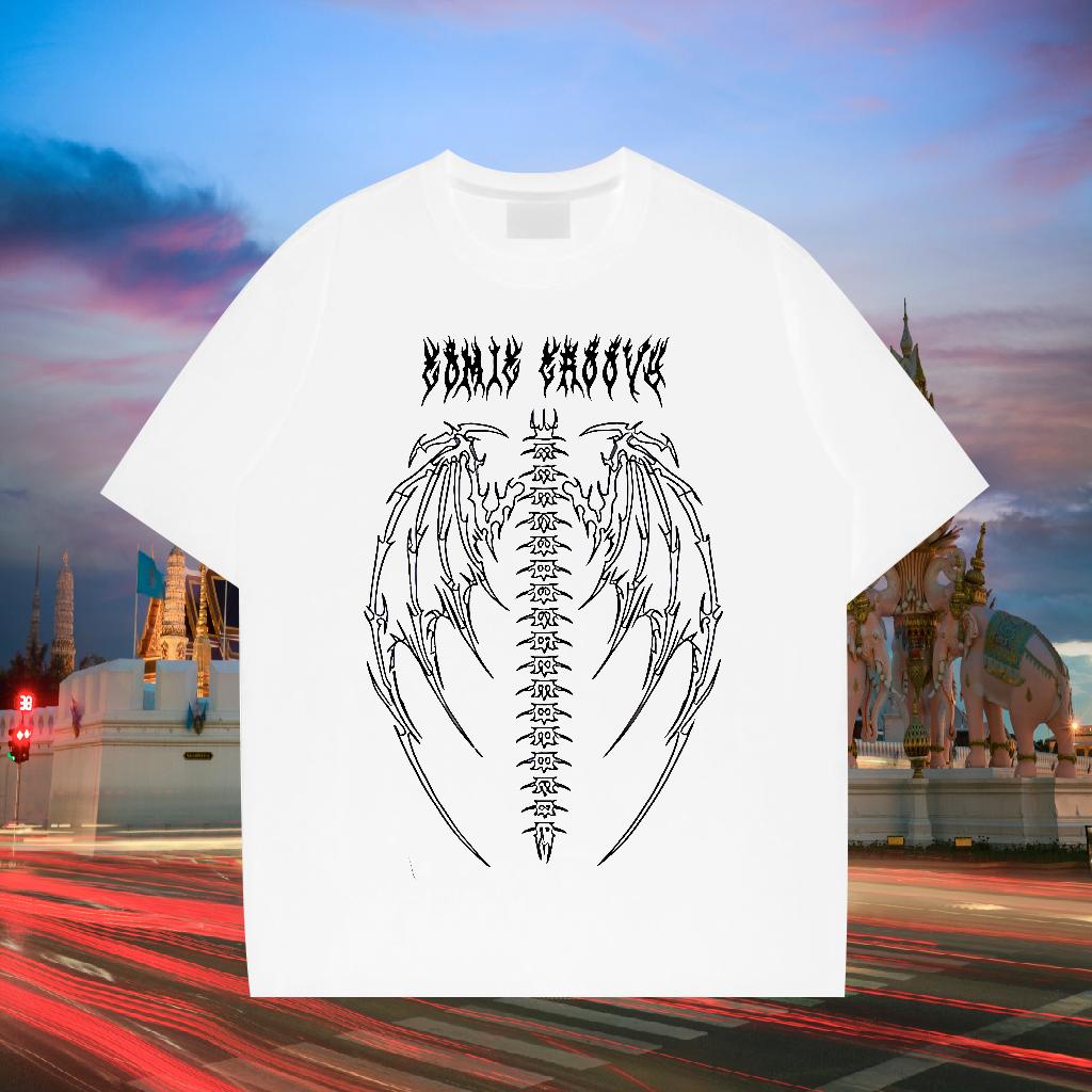 Designer T-Shirts for Men Oversized Mens Tshirts High Street Hip Hop 180g Cotton Loose Tops Shirt