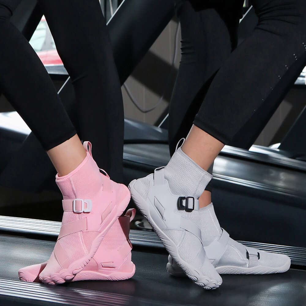 Men Women Beach Barefoot Water Shoes Quick Dry Diving Socks Aqua Shoe High Top Swim Wading Sneaker For Fiess Yoga Fishing Surf