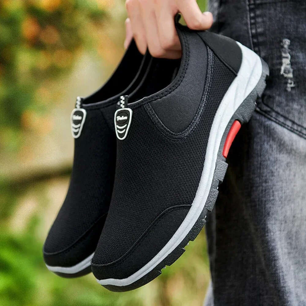 Walking Lightweight Summer Outdoor Sneakers Men Fashion Casual Shoes Breathable Slip On Mens Loafers Zapatillas Hombre Ddmysaturn