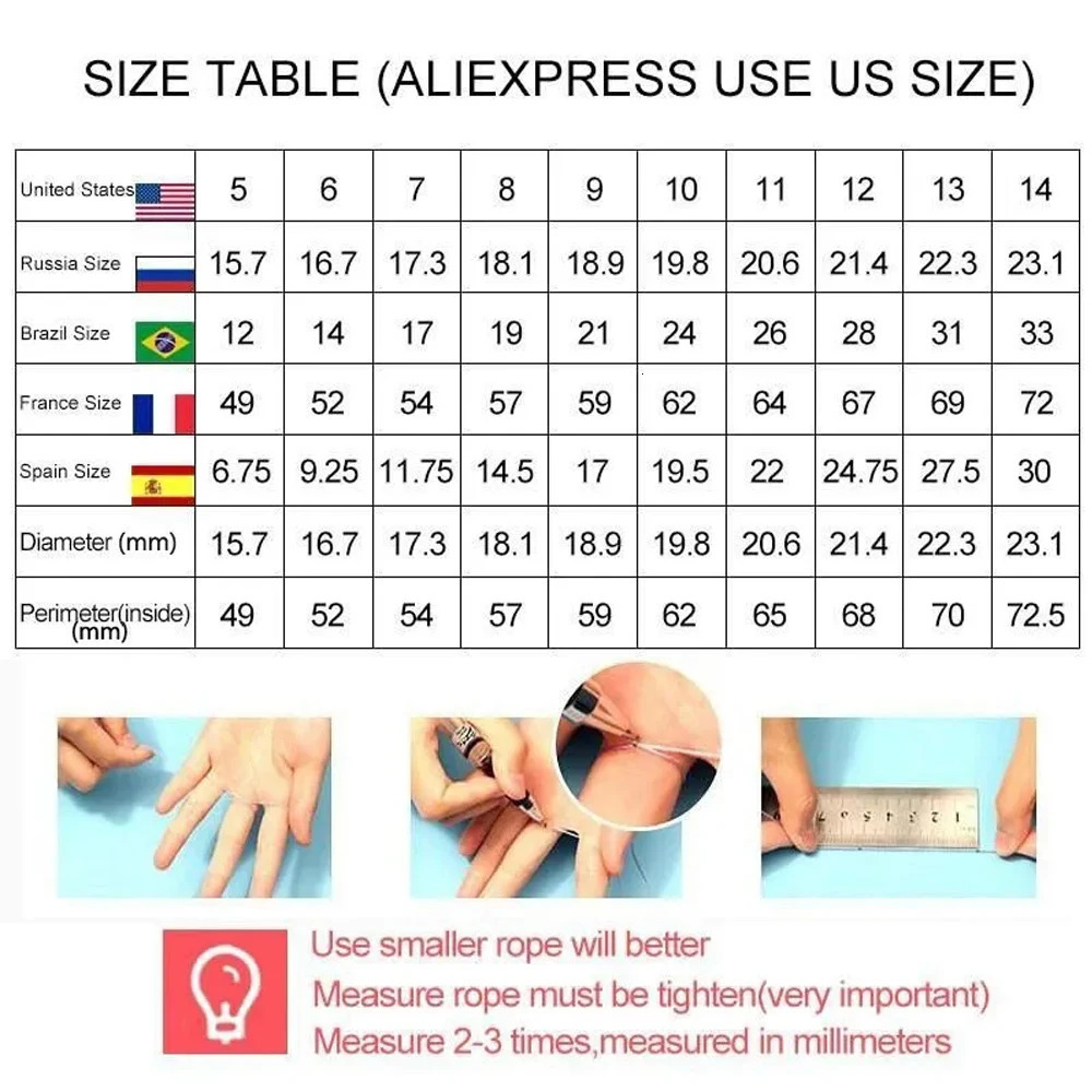 1PC 316L Stainless Steel Metal Glossy Punk Rings for Men Geometric Width Square Finger Fashion Ring Jewelry Accessories 240601