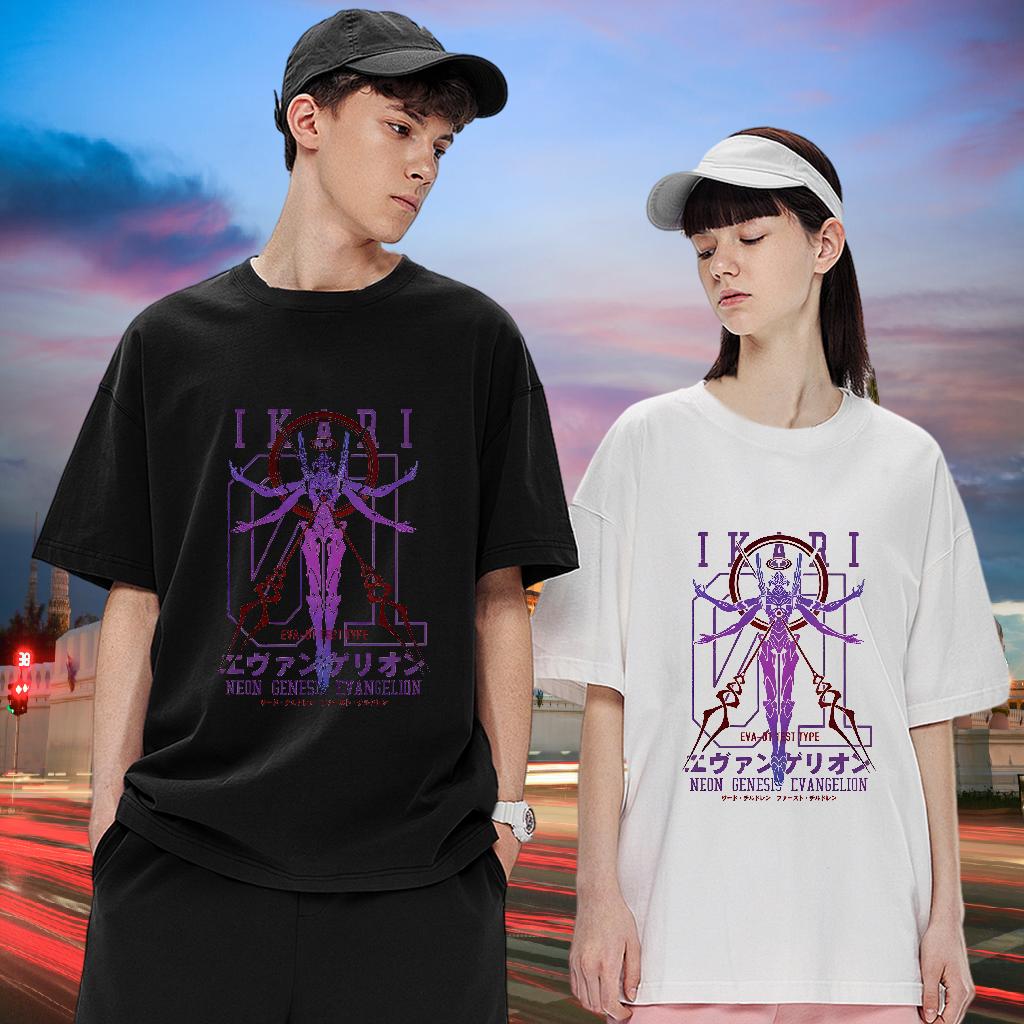 Popular T-Shirts Hip Hop Street Crew Neck Cotton Tshirts 2024 DIY DIY Anime Tees