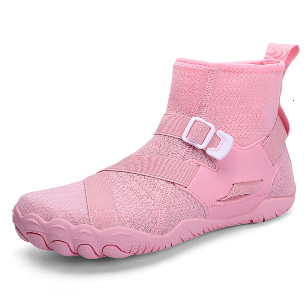 Men Women Beach Barefoot Water Shoes Quick Dry Diving Socks Aqua Shoe High Top Swim Wading Sneaker For Fiess Yoga Fishing Surf