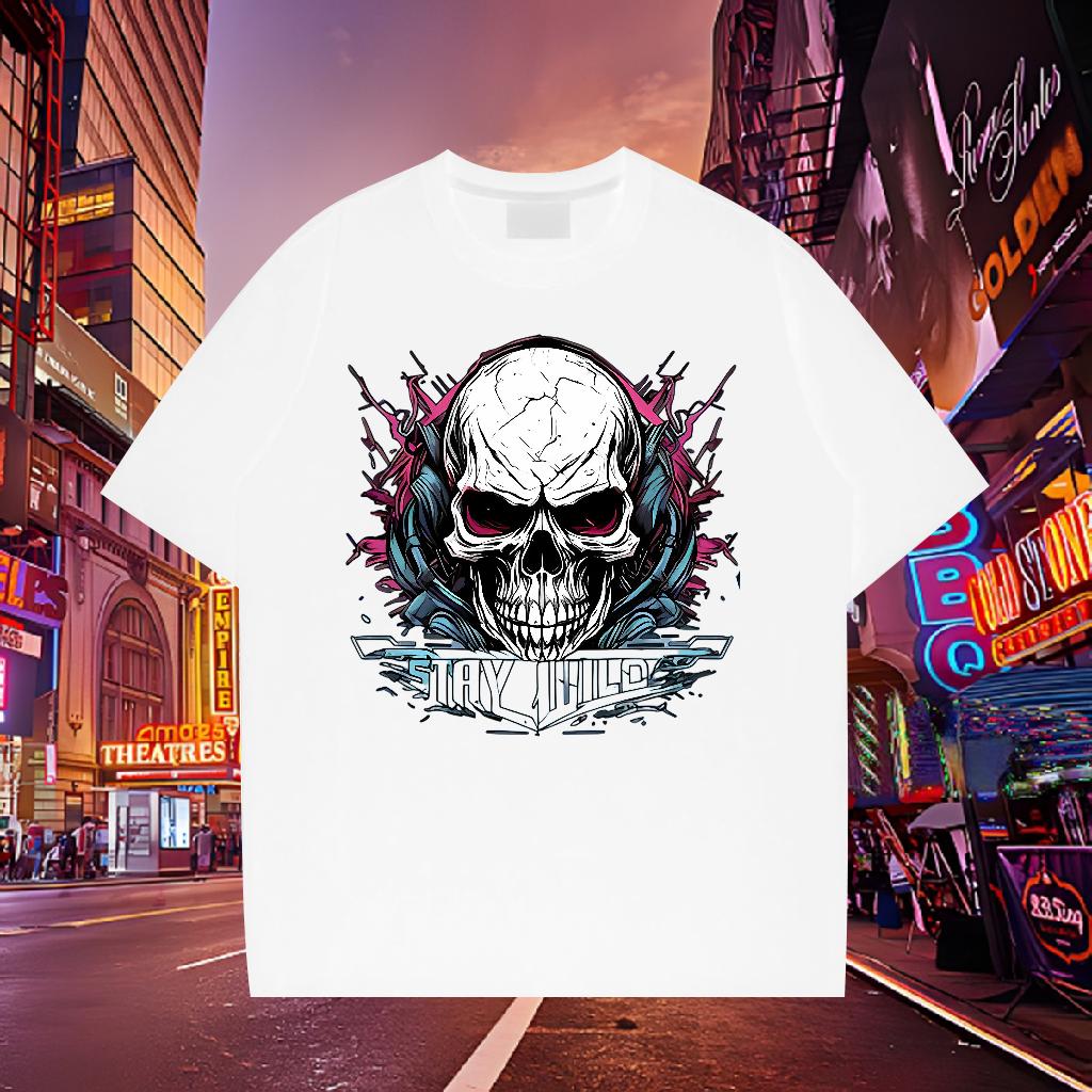 Unisex Couples T Shirts Round Neck Short Sleeve Street Wear T-Shirts Custom Printing Classic Tops Shirt