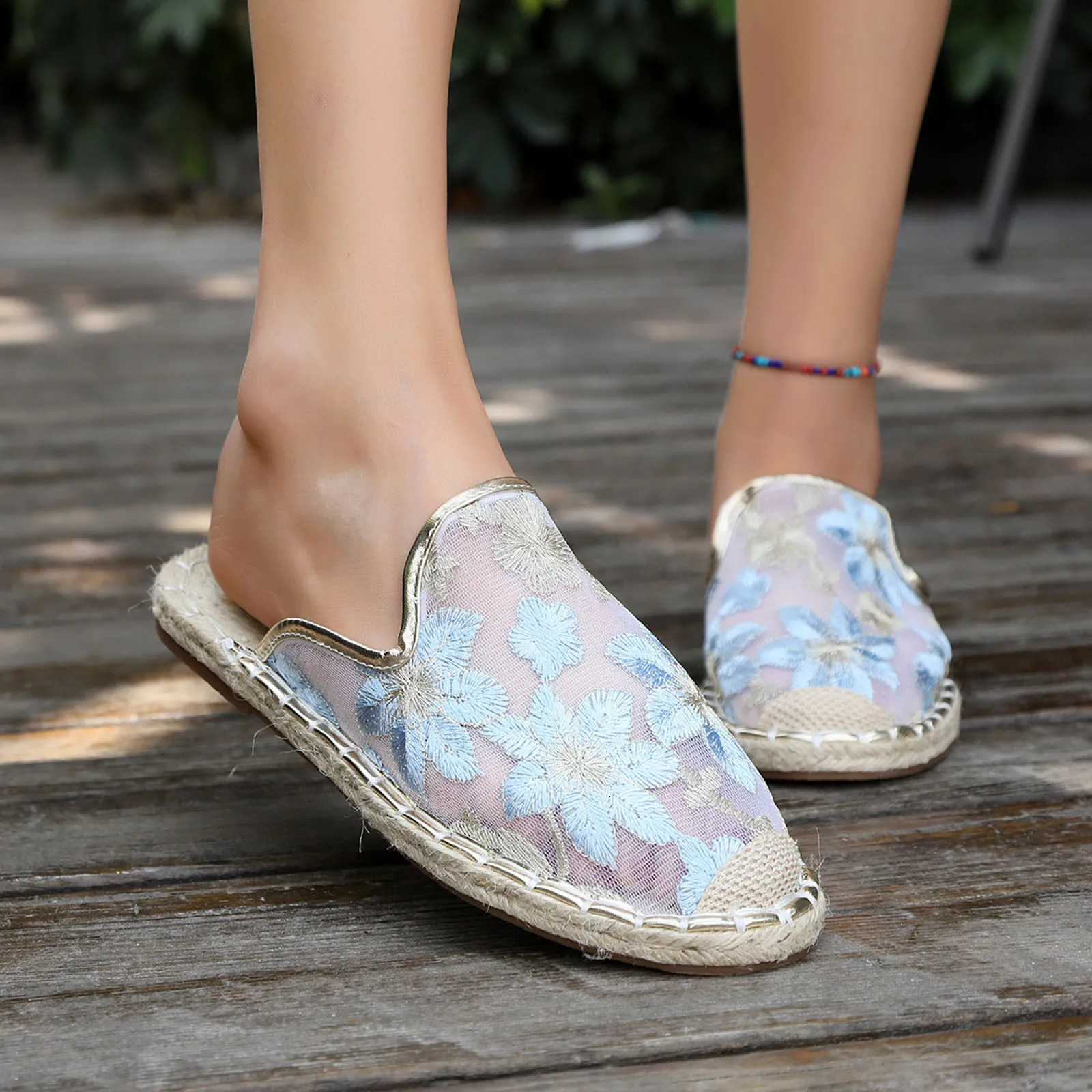 Breathable fisherman summer womens shoes flat bottomed casual shoes platform sports shoes womens shoes 240605