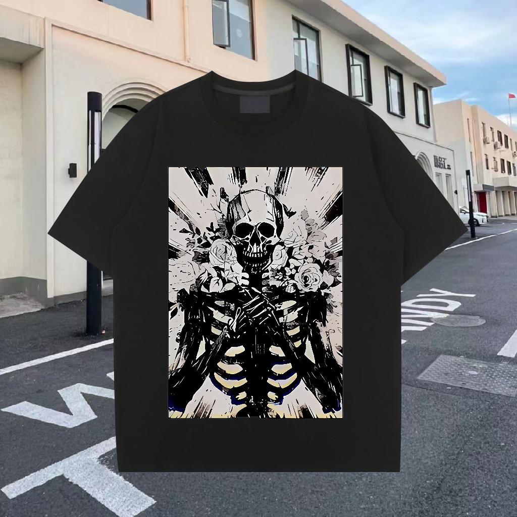 Cool T shirt Summer Casual Cotton Breathable Short Sleeve Men Tees 2024 Designer Black White Tops Tees