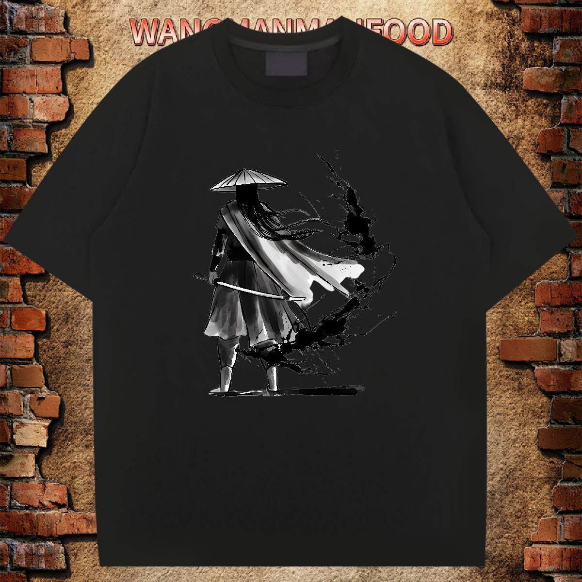Cool T-Shirts Daily Wear Crew Neck Cotton Breathable Men Tops Tees Fashion Design Custom Anime Clothes