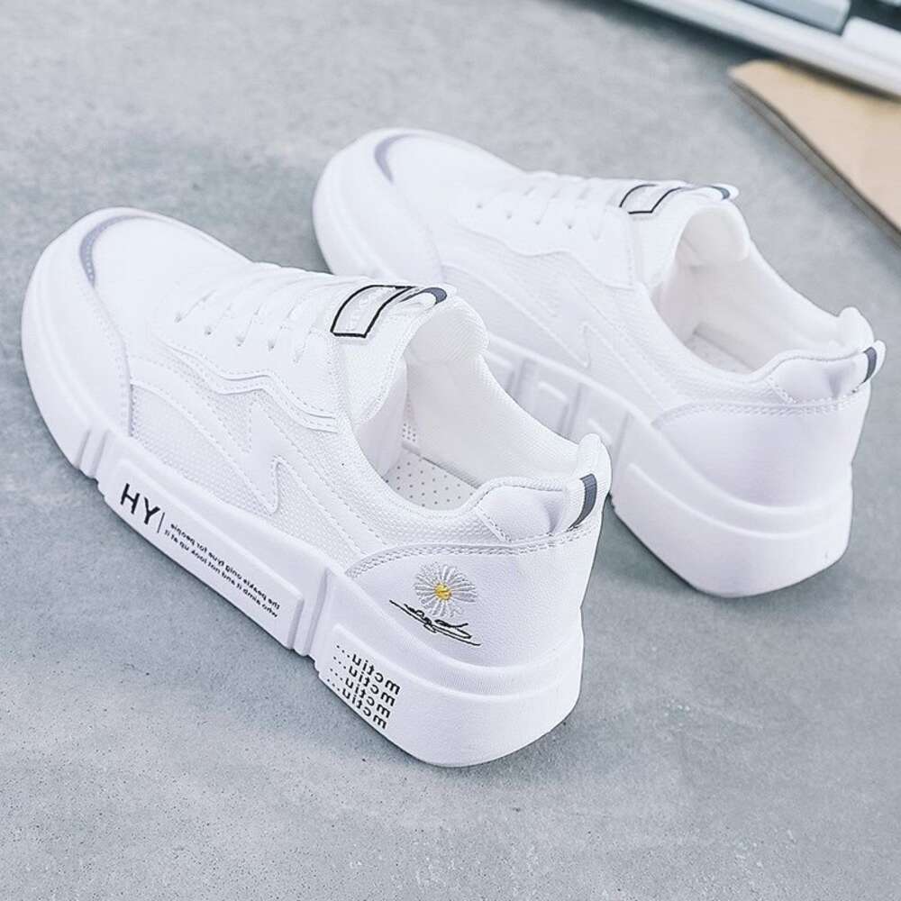 Woman Vulcanized shoes Fashion Women PU Leather Ladies Breathable Cute Flats White Sneakers Casual Shoes tu98 56796
