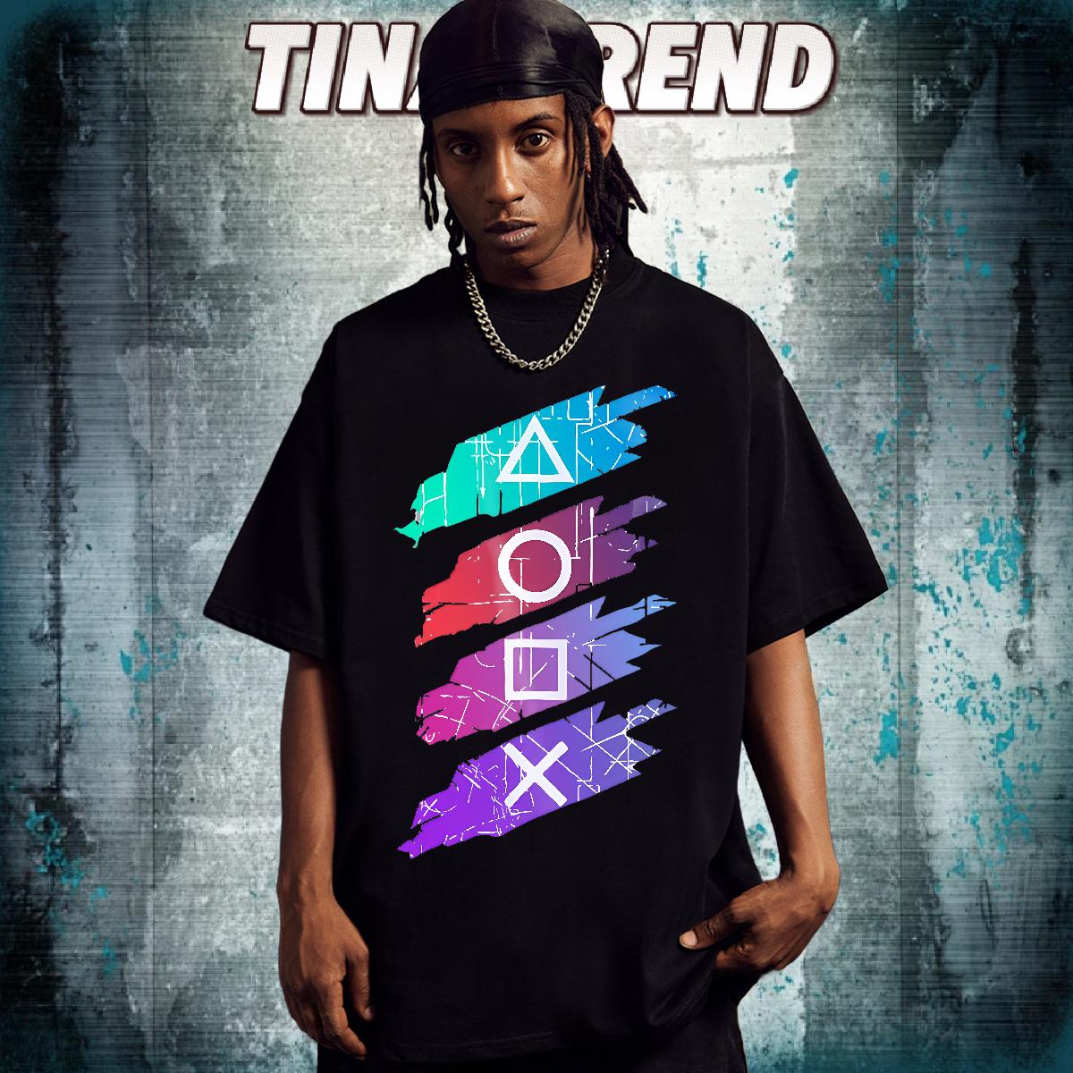 Designer T-Shirts for Men Graphic Casual Beach Men Clothes T-Shirt Breathable Crew Neck Comfortable