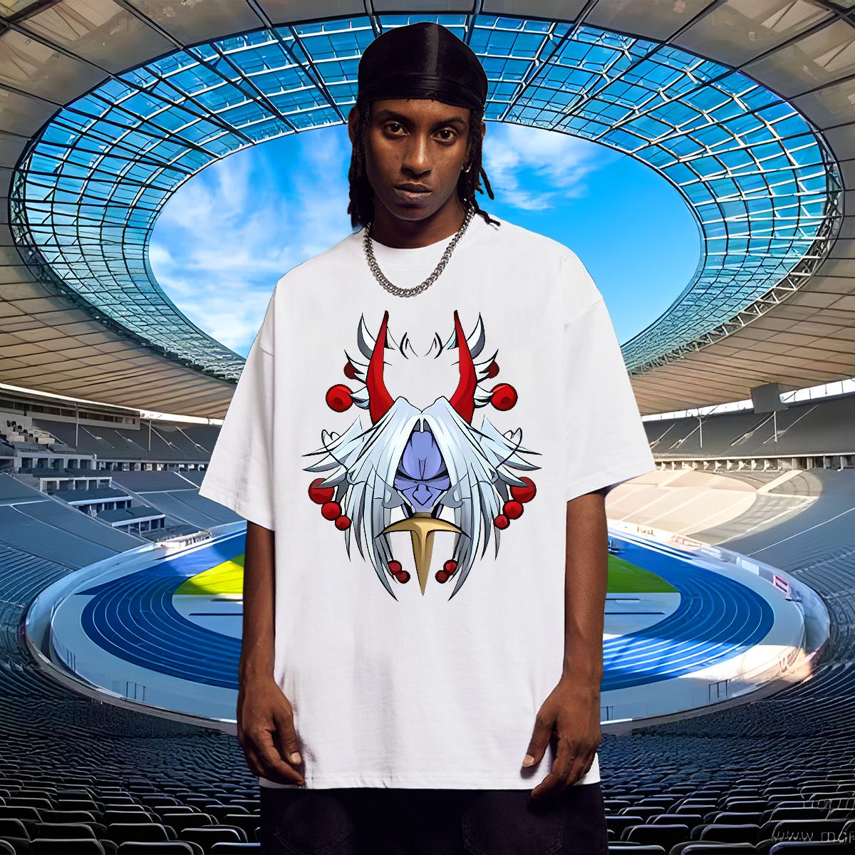 Classic Man T Shirts Black White Daily Outfit Men Clothes T-Shirt Cotton Breathable Soft Brand