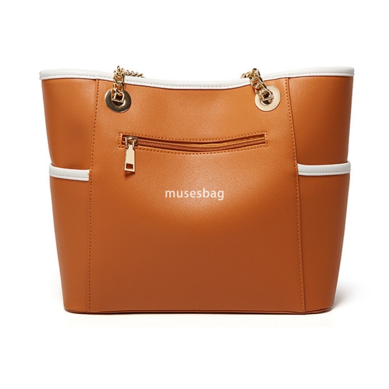 High quality fashionable women PU versatile shoulder bag casual large capacity classic tote bag three piece set multifunctional mother and child bag