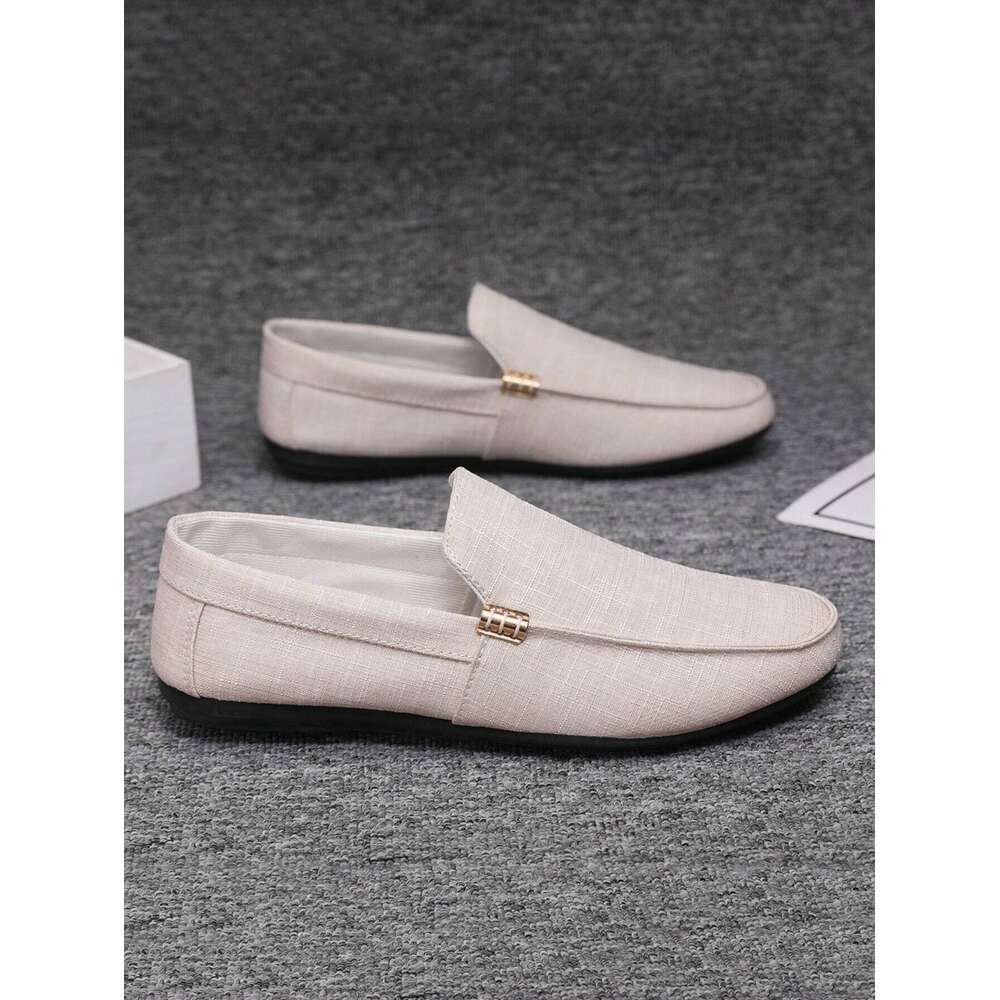 S Loafers Men Casual Penny Slip On Flat Fabric Shoes Ddmysaturn