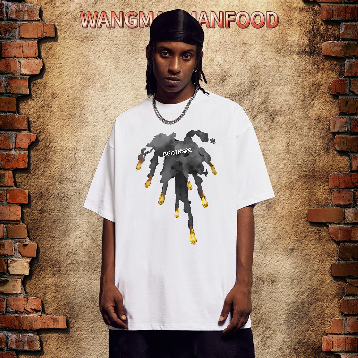 Popular T-Shirts Daily Outfit Cotton Breathable Soft Mens Tshirts Fashion New DIY Printed Tee Shirt