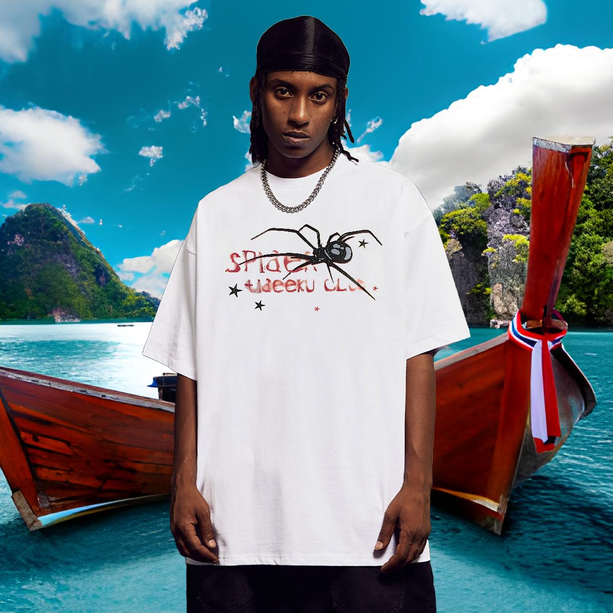 Brand T Shirts Men Street wear Hip Hop Round Neck Short Sleeve Couples T Shirts Customized Anime Clothings