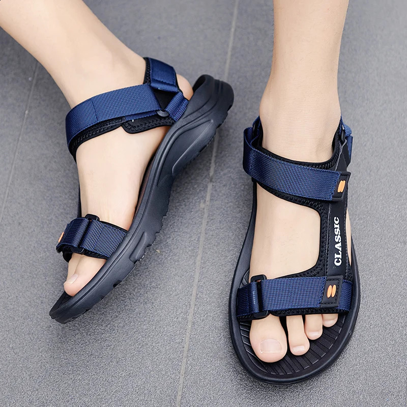 Men Sandals Summer Leisure Beach Holiday Sandals Men Shoes Outdoor Sneakers Male Retro Comfortable Casual Sandals Men 260625 - view 6