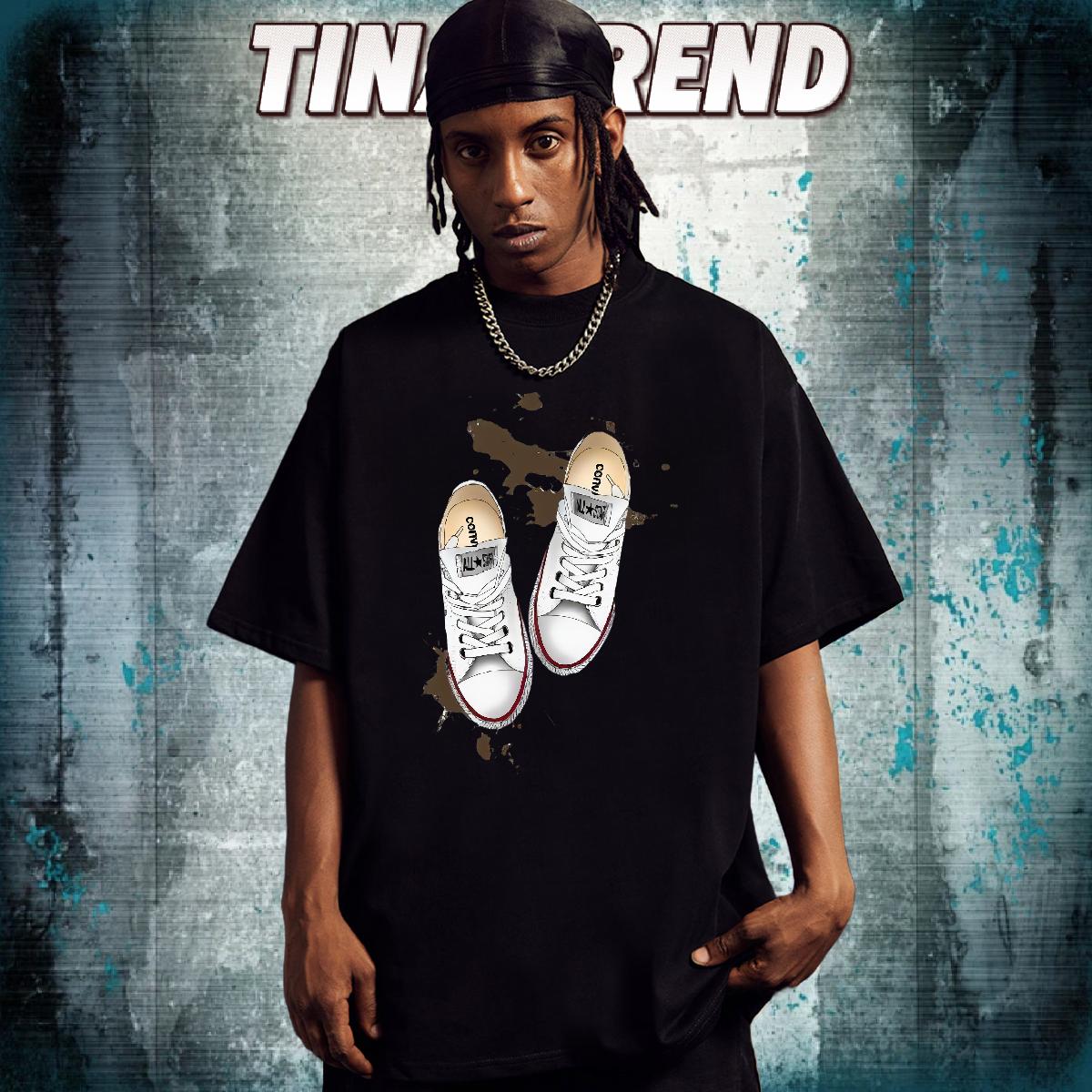 High Quality Couples T Shirts Cotton Breathable Daily Outfit T-Shirts for Men Custom Print Plus Size 2024 Tees Shirts