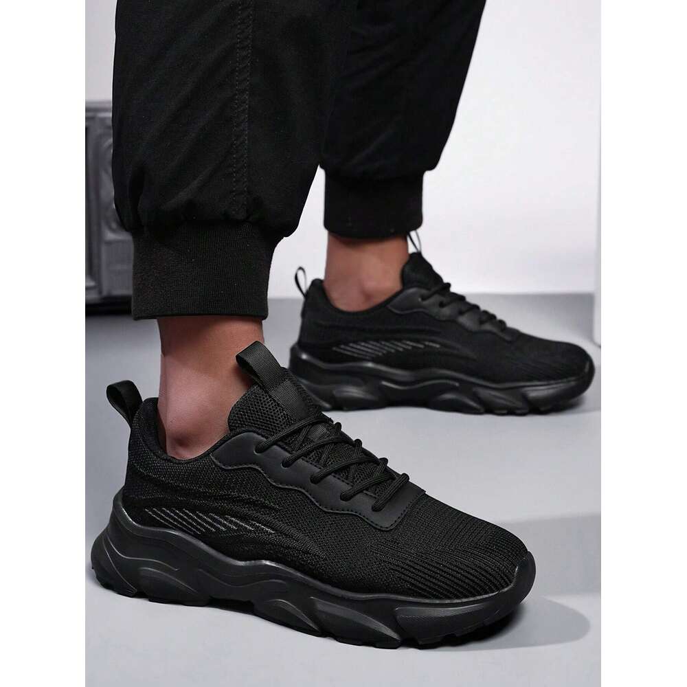 Comfortable Men S Breathable Non Slip Durable Solid Color Running Athletic Shoes Casual Ddmysaturn