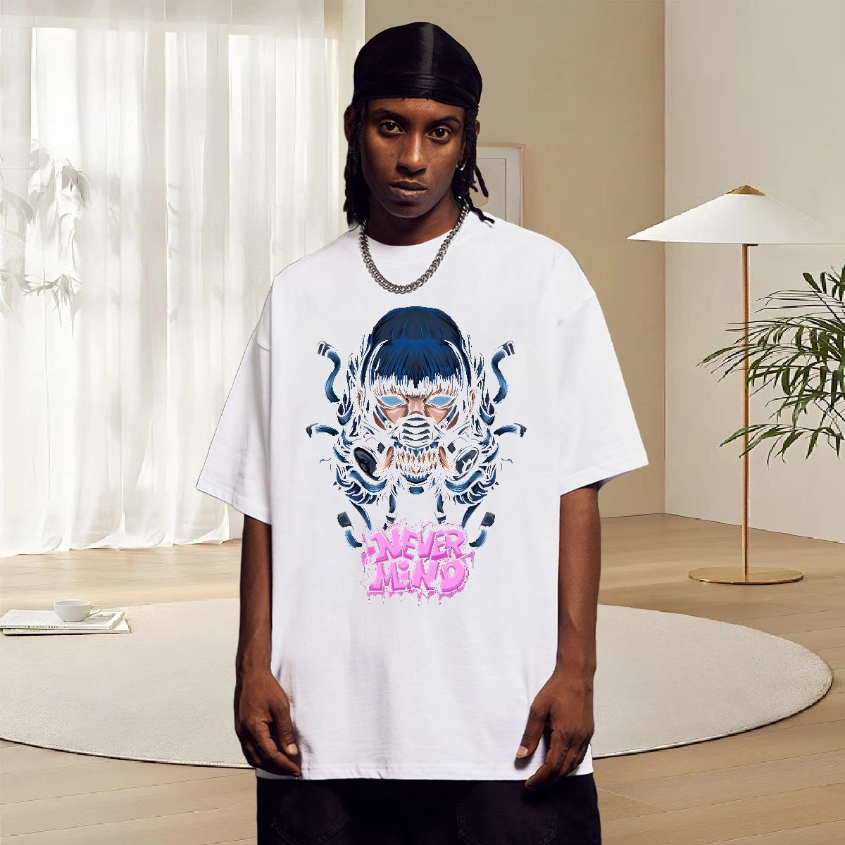 Soft T shirt Home Outdoor Cotton Breathable Short Sleeve Couples T Shirts Fashion Casual Oversized Tops Tees