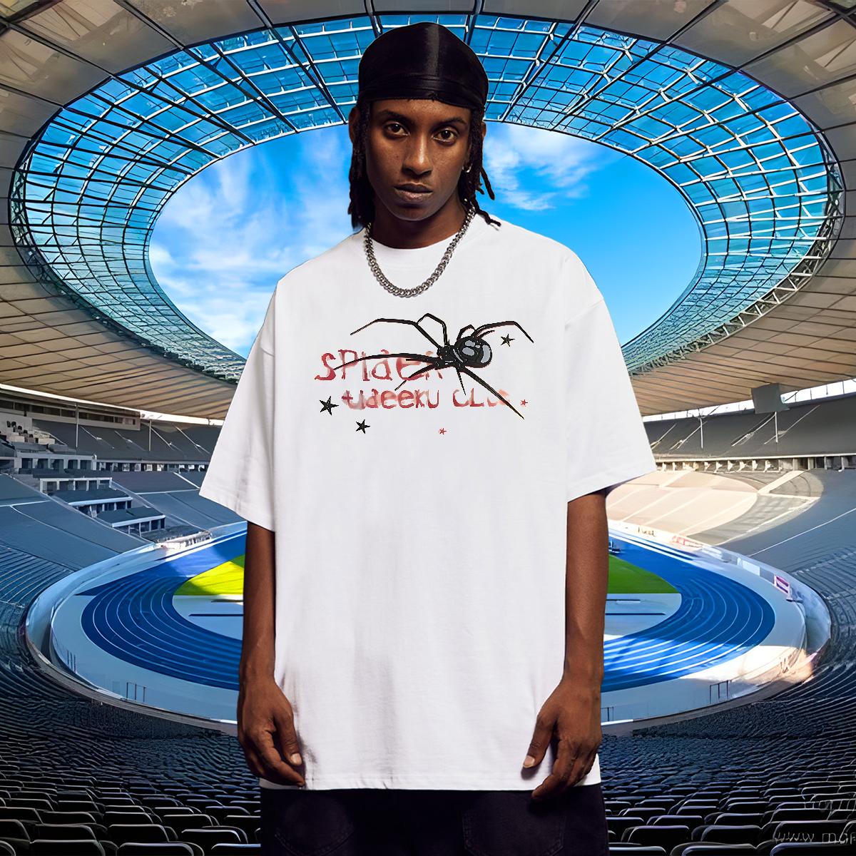 High Quality T shirt Hip Hop Street Short Sleeve Cotton O-Neck Mens Tshirts Wholesale DIY Printed Tees