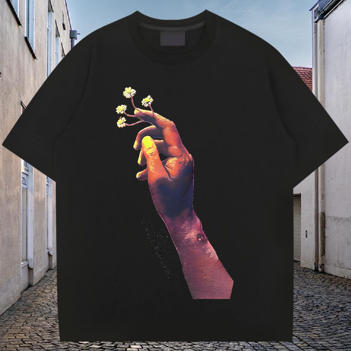 Loose T Shirt For Man Daily Wear Crew Neck Cotton Tshirts New Designer Plus Size Custom Tee Shirt