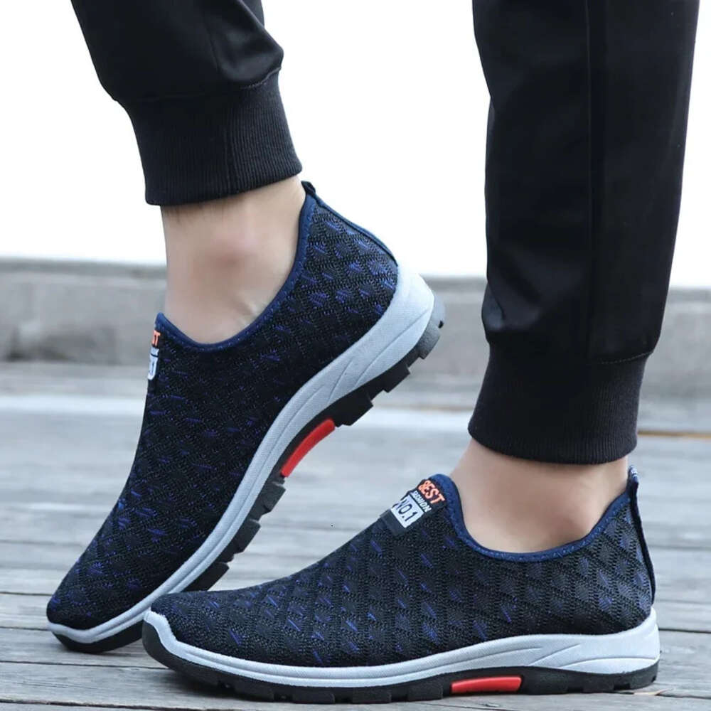 Men Summer Lightweight S Outdoor Casual Sneakers Breathable Walking Slip On Sport Shoes Zapatillas Hombre Ddmysaturn