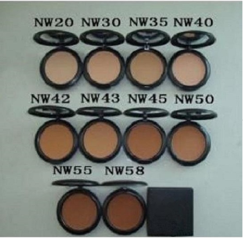 Face foundation Make-up Powder Cake Easy to Wear Face Powder Blot Pressed Powder Sun Block Foundation 15g NC & NW