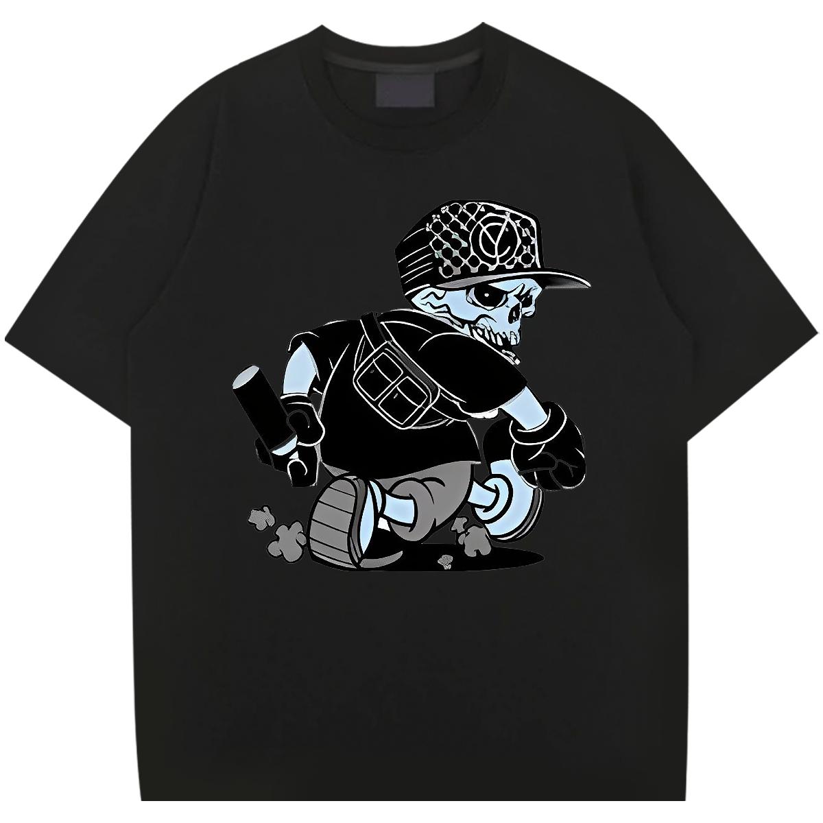 Designer Men Clothes T-Shirt Breathable Crew Neck Cotton Beach T shirt DIY Printed Factory Direct Tops Tees