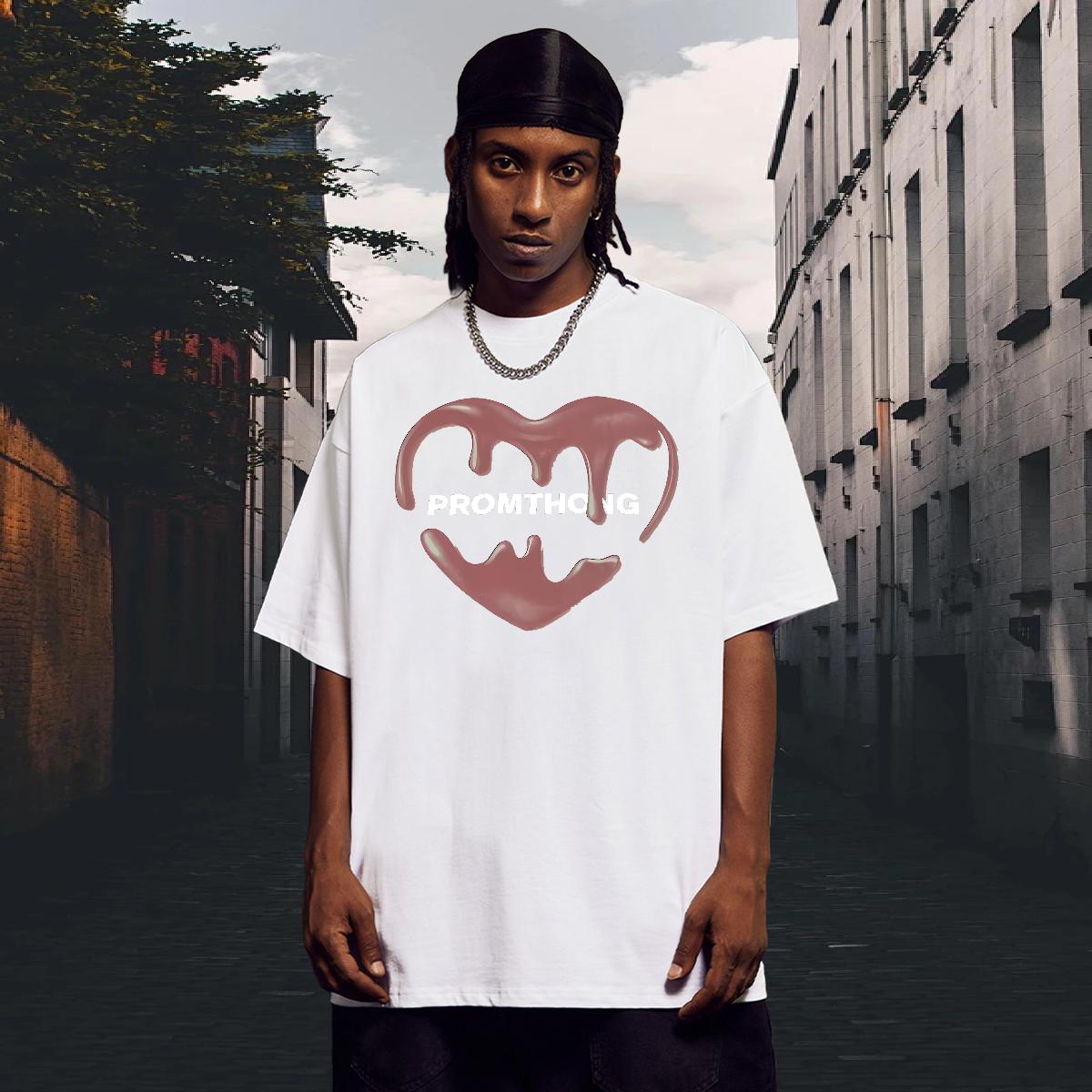 Brand Men T Shirts Casual Breathable Crew Neck Men Clothes T-Shirt Designer Fashion Cartoon Print Tees