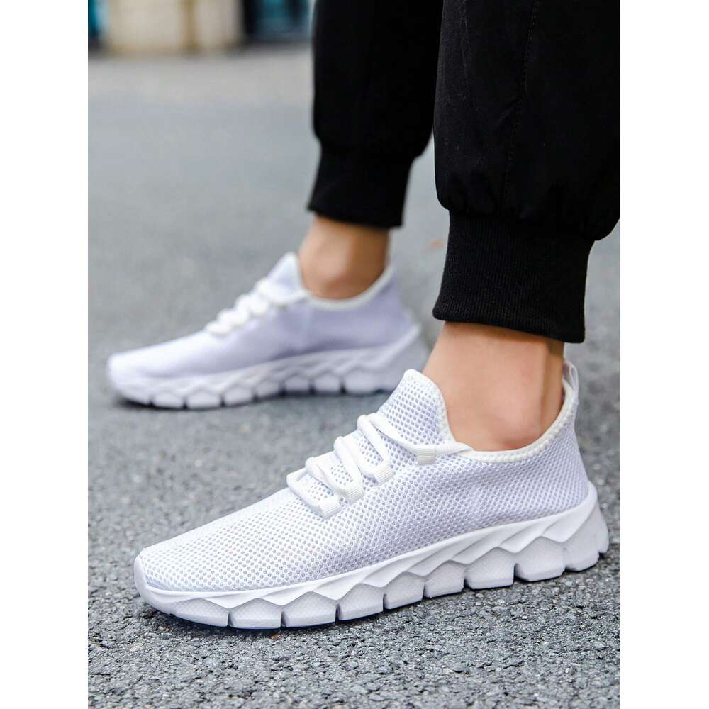 Breathable Mesh Casual Lightweight And Comfortable Running Shoes Slip On Convenient Fiess For Men OUTDOOR