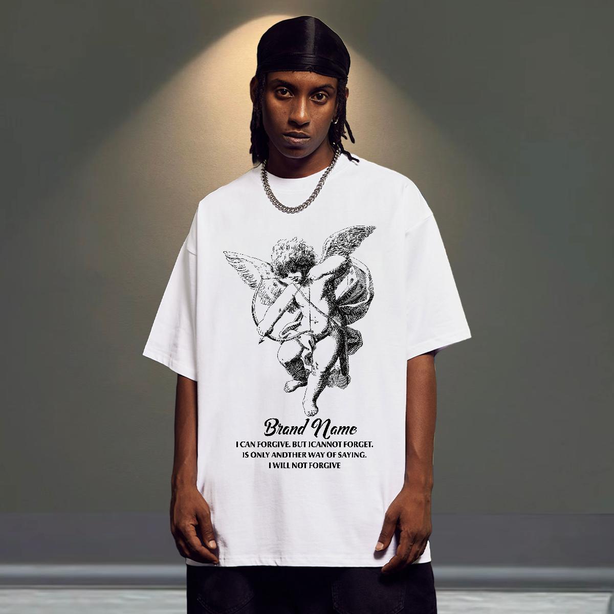 Popular Tshirt for Man Woman Cotton Breathable High Street Hip Hop T Shirt For Man Black White Stylist Polos