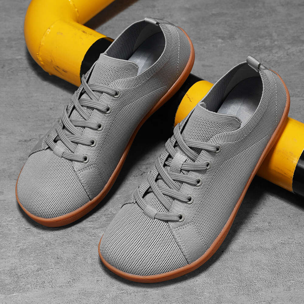 Breathable New Unisex Mesh Men Barefoot Wide Toed Shoes Flats Soft Zero Drop Sole Wider Toe Sneakes Large Size Ddmysaturn