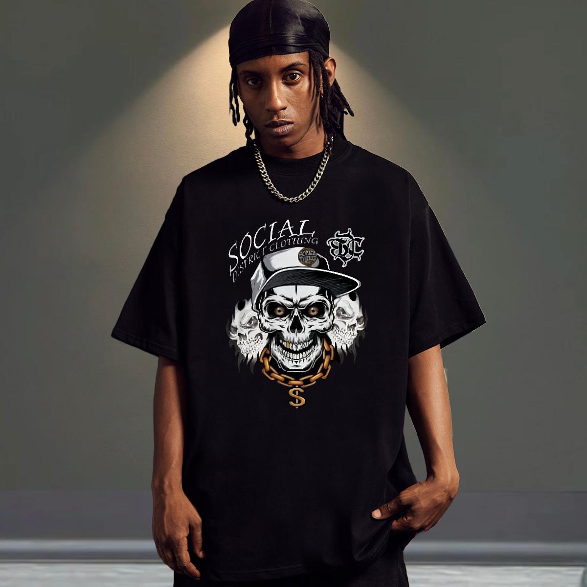 Fashion Casual T Shirts Men DIY Printed Casual Beach Men Tshirts Breathable Short Sleeve Soft