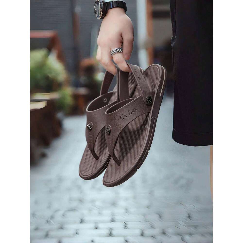 S Anti Men Slip Beach Slippers Summer Indoor Outdoor Open Toe Sandals Ddmysaturn