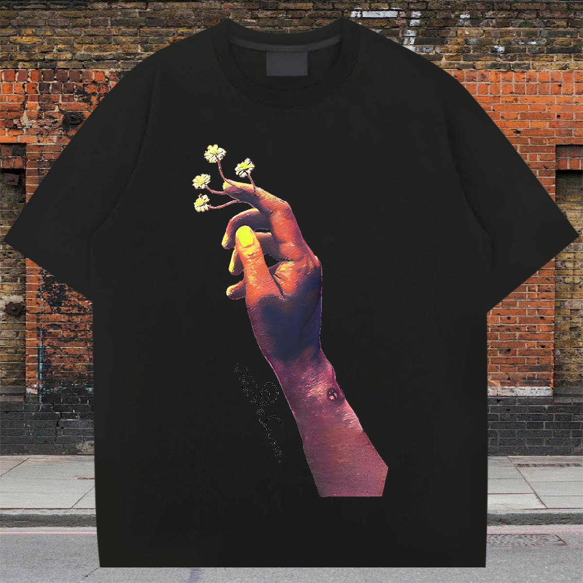 Designer T-Shirts for Men Daily Wear Short sleeve Cotton Soft Couples T Shirts 2024 New Cartoon Printing S-3XL Tee Shirt