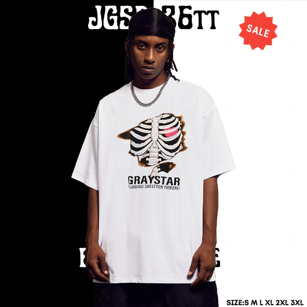 Fashion Design T Shirts Men Anime Print Street wear Hip Hop Men Tees Breathable Crew Neck Cotton Unisex