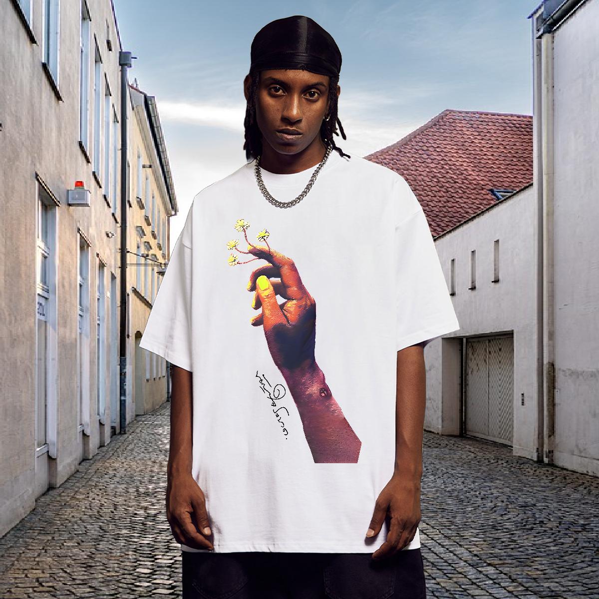 Loose T Shirt For Man Daily Wear Crew Neck Cotton Tshirts New Designer Plus Size Custom Tee Shirt