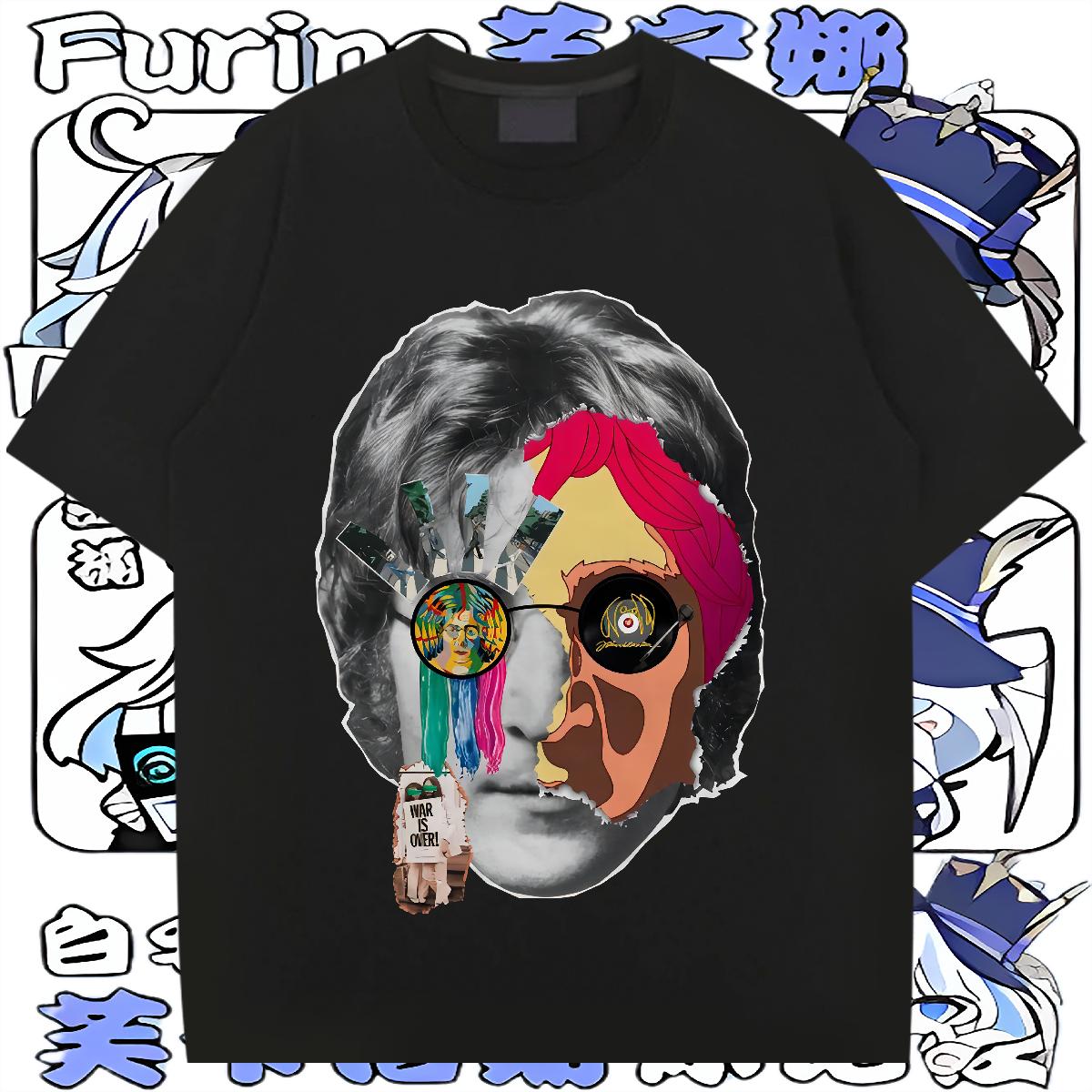 Loose Men Tops Tees Short sleeve Cotton Soft Street wear Hip Hop T shirt Customized New Arrival Tshirts