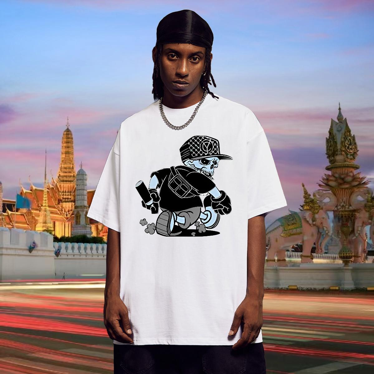 Wholesale Tshirt for Man Woman Breathable Short Sleeve Casual Daily Wear T-Shirts DIY Logo Customized Clothings