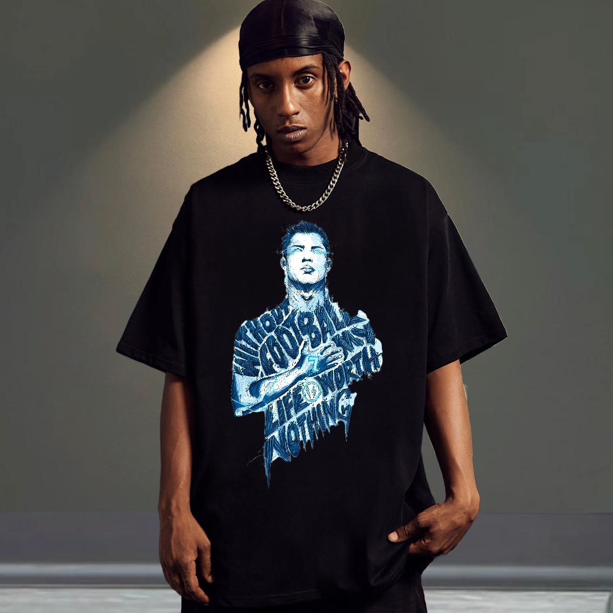 Wholesale Tshirt for Man Woman Crew Neck Cotton Breathable Spring Summer T shirt Black Oversized New Designer Tops